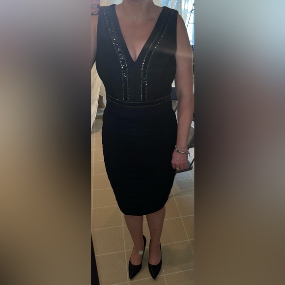 WornONCE/LIKE New- JAX Black dress-very elegant and classy but also sexy!😃 - Picture 8 of 13